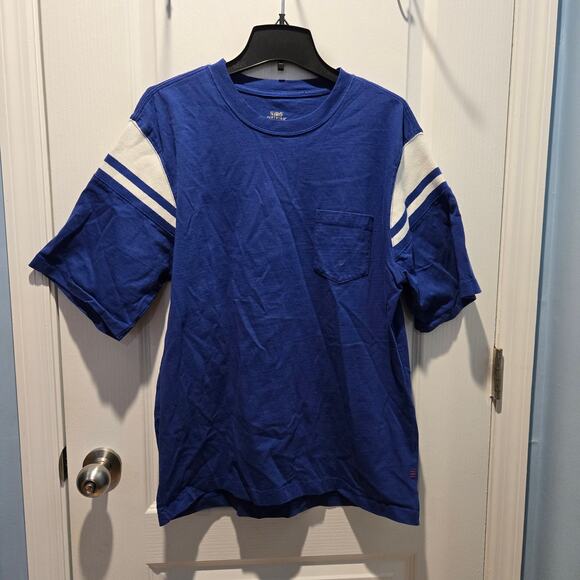 BDG Urban Outfitters Ribbed Inset Tee Crewneck sz L - Picture 1 of 6